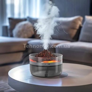 Увлажнитель воздуха-ночник Вулкан Volcano Humidifier Черный