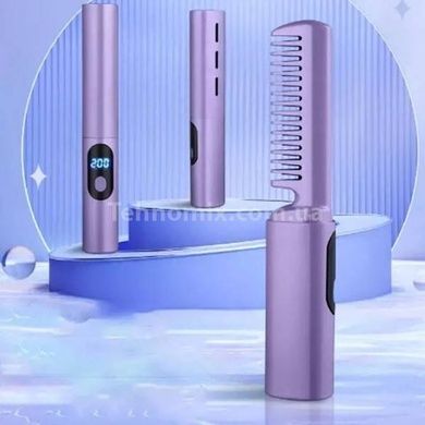 Выпрямитель для волос дорожный от USB Hair Heater Фиолетовый