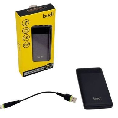 Power Bank 10000mAh Budi 37w/2,1A Черный