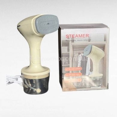 Ручний вертикальний відпарювач для одягу Hanging steamer AND LY-681 Білий