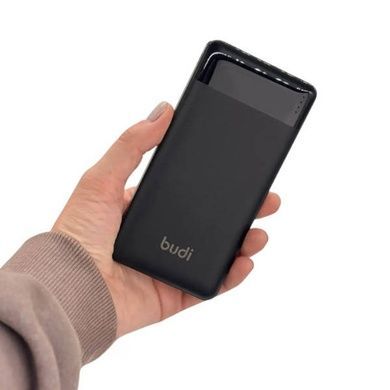 Power Bank 10000mAh Budi 37w/2,1A Черный