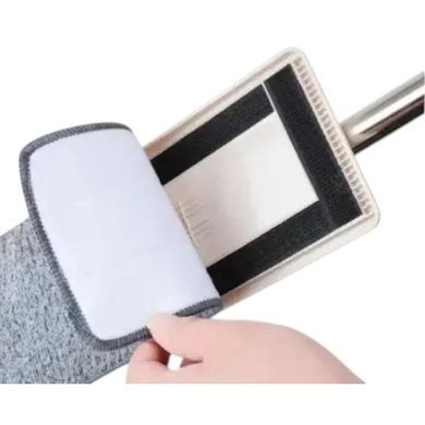 Комплект для прибирання швабра з відром 4л Easy Mop Сірий