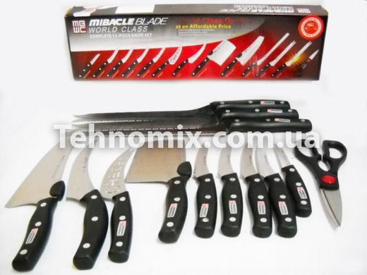 Набір ножів Miracle Blade World Class 13 в 1 Knife Set