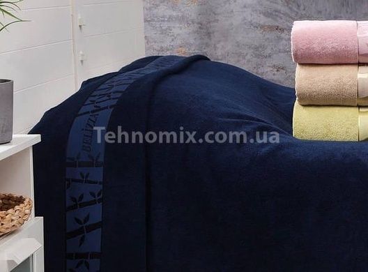 Простынь Belizza Gold lacivert 200х220см Бамбук