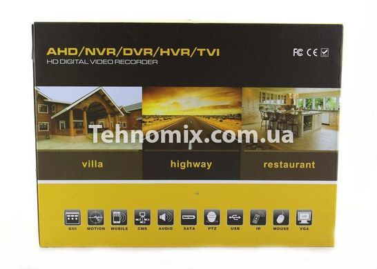 Видеорегистратор DVR регистратор 16 канальный UKC CAD 1216 AHD