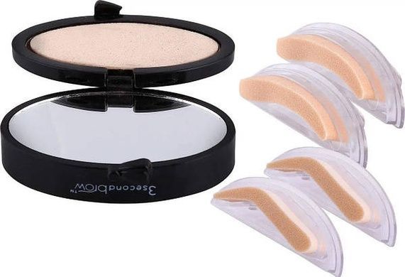 Набор штампов для бровей 3 Second Brow eyebrow stamp