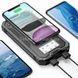 Power Bank з ліхтариком та сонячною панеллю Solar 50000mAh 5V 200ma Чорний