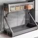 Стеллаж кухонный сушилка для посуды 55см kitchenware PM-24-1-5 Черный