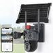 Камера видеонаблюдения наружная с 3 объективами IP WiFi PTZ 12mp Черная