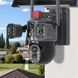 Камера видеонаблюдения наружная с 3 объективами IP WiFi PTZ 12mp Черная