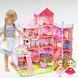 Іграшковий ляльковий будиночок 5-ти рівневий Princess Home Рожевий