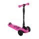 Самокат чотириколісний складаний pu колеса 13см Smart Scooter Рожевий
