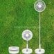 Вентилятор напольный аккумуляторный USB с телескопической ножкой Folding Fan Белый