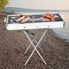 Мангал переносной с ручками и складными ножками BARBECUE TRAY 770SS MD-008 8009