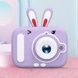 Детский фотоаппарат X900 Rabbit Фиолетовый