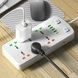 Удлинитель универсальный сетевой фильтр 6&times;220В+4&times;USB+usbС 2м AR CP05 Белый