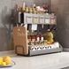 Стеллаж кухонный сушилка для посуды 55см kitchenware PM-24-1-5 Черный