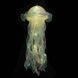 Декор светящийся Медуза на батарейках Jellyfish lamp AND HA-113 Желтая
