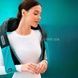 Масажер для шиї та плечей Shiatsu + Heat HoMedics Чорний з блакитним