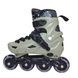 Ролики детские раздвижные с полным комплектом защиты р 34-38 Scale Sports Gray LF 605 Серые