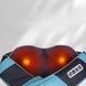 Масажер для шиї та плечей Shiatsu + Heat HoMedics Чорний з блакитним