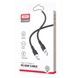 Кабель XO NB208B Liquid Silicone Data Type-c to Type-c 60W Чорний