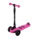 Самокат чотириколісний складаний pu колеса 13см Smart Scooter Рожевий