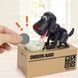 Собака копилка My Dog Piggy Bank Черная