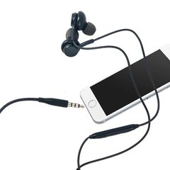 Провідні вакуумні навушники EO-IG955 з мікрофоном Чорні