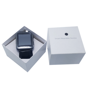 Розумний годинник Smart Watch X6 black зі шкіряним ремінцем