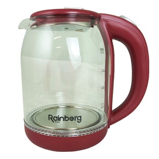 Електрочайник Rainberg RB-2218 Wine Red 3200 Вт 2 л Червоний