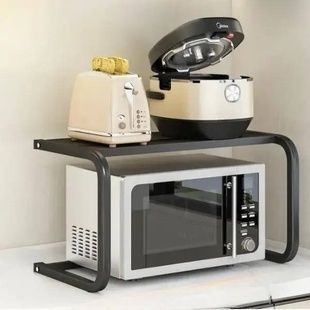 Полиця кухонна над мікрохвильовою піччю Microwave rack AND 979 Темне дерево
