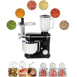 Кухонный комбайн Hoffmans 3в1 1600W HM-8085 Черный