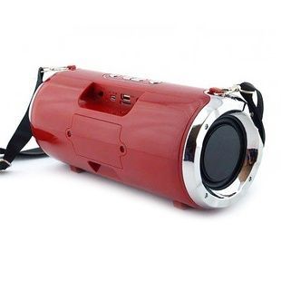 Портативна бездротова Bluetooth колонка з радіо Xtreme Golon Atlanfa RX-1888BT 20 ВТ Червона