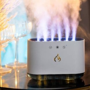 Увлажнитель воздуха Cozy 900 мл RGB подсветка Белый