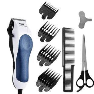 Машинка для стрижки волосся зі змінними насадками HTC Hair Clipper CT-368
