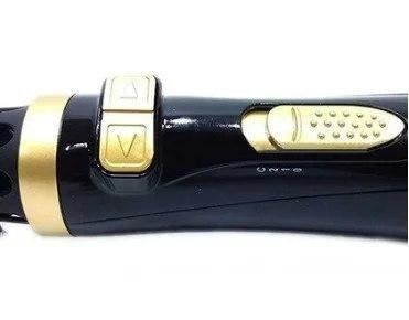 Фен плойка гребінець для волосся Rozia 8112 Чорний