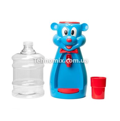 Детский Кулер для воды Мишка Голубой