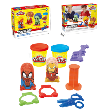Набір тесту для ліплення Супергерої 3 баночки Play-Doh