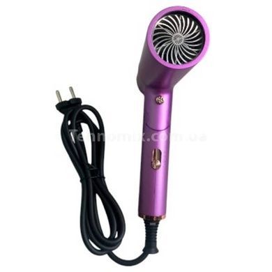 Фен стайлер профессиональный ионный Hairdryer Фиолетовый