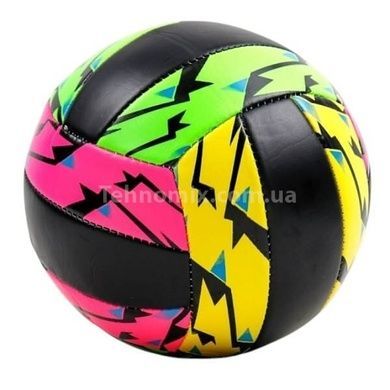 Мяч волейбольный Valleyball С 64686 Розовый с зеленым