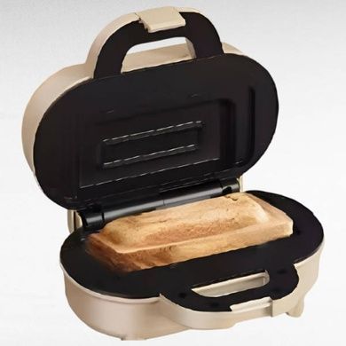 Сендвічниця компактна електрична sandwich maker AND XL-1624 Бежева