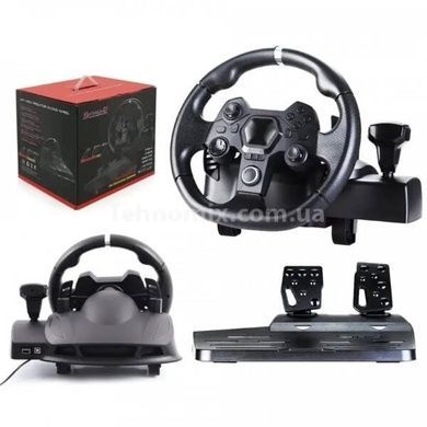 Руль игровой с педалями GAMING STREEING WHEEL AP7