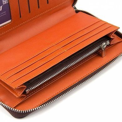 Мужской кошелек-клатч Baellerry Leather&nbsp;коричневый