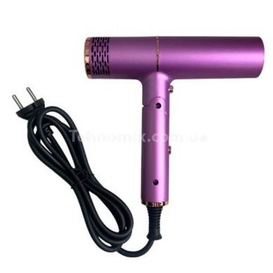 Фен стайлер профессиональный ионный Hairdryer Фиолетовый
