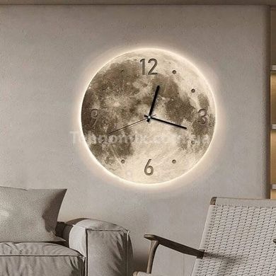 Часы настенные Луна с LED подсветкой NCH-50-50