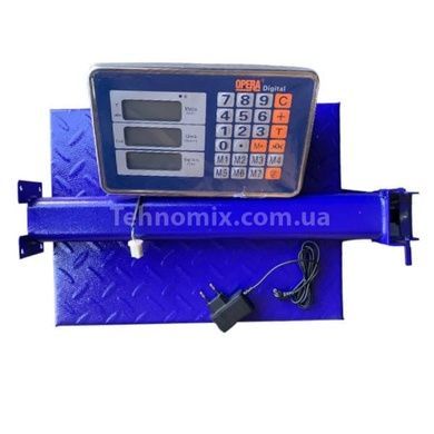 Весы торговые электронные до 100кг 30*40см ACS OPERA OP100 Синие