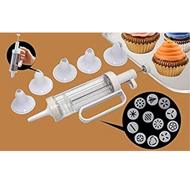 Шприц кондитерський для декорування + насадки Cookie Press