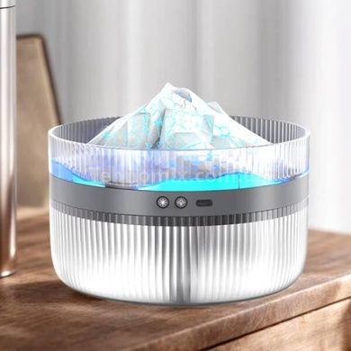 Увлажнитель воздуха-ночник Вулкан Volcano Humidifier Белый