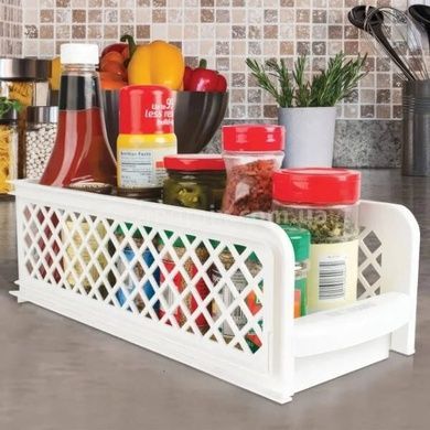 Органайзер под раковину Portable 2 Tier Basket Drawers Белый